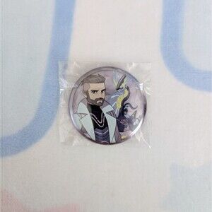 Pokemon Professor Turo Miraidon 2" Can Badge Japan Scarlet and Violet